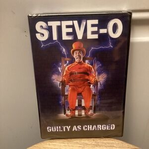 NEW Steve-O GUILTY AS CHARGED DVD